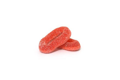 Rondelles de fraises sucrées