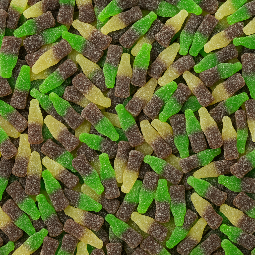 Gesuikerde Cola Flesjes