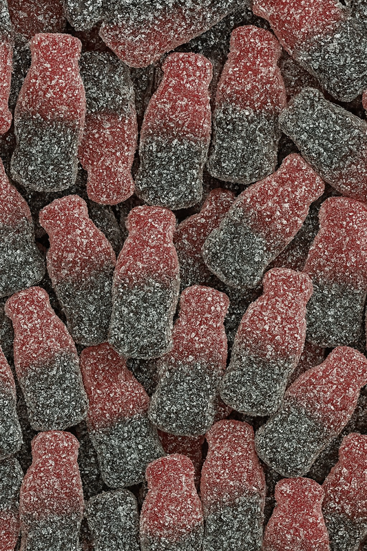 Zure Cherry Cola Flesjes