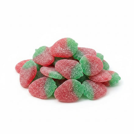 Aardbeien gesuikerd