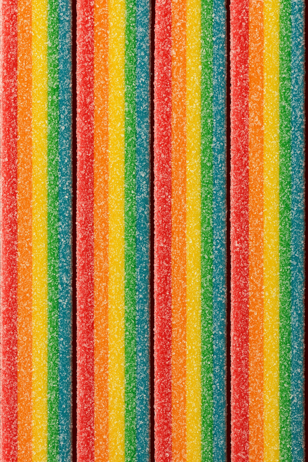 Arc-en-ciel mat acidulé