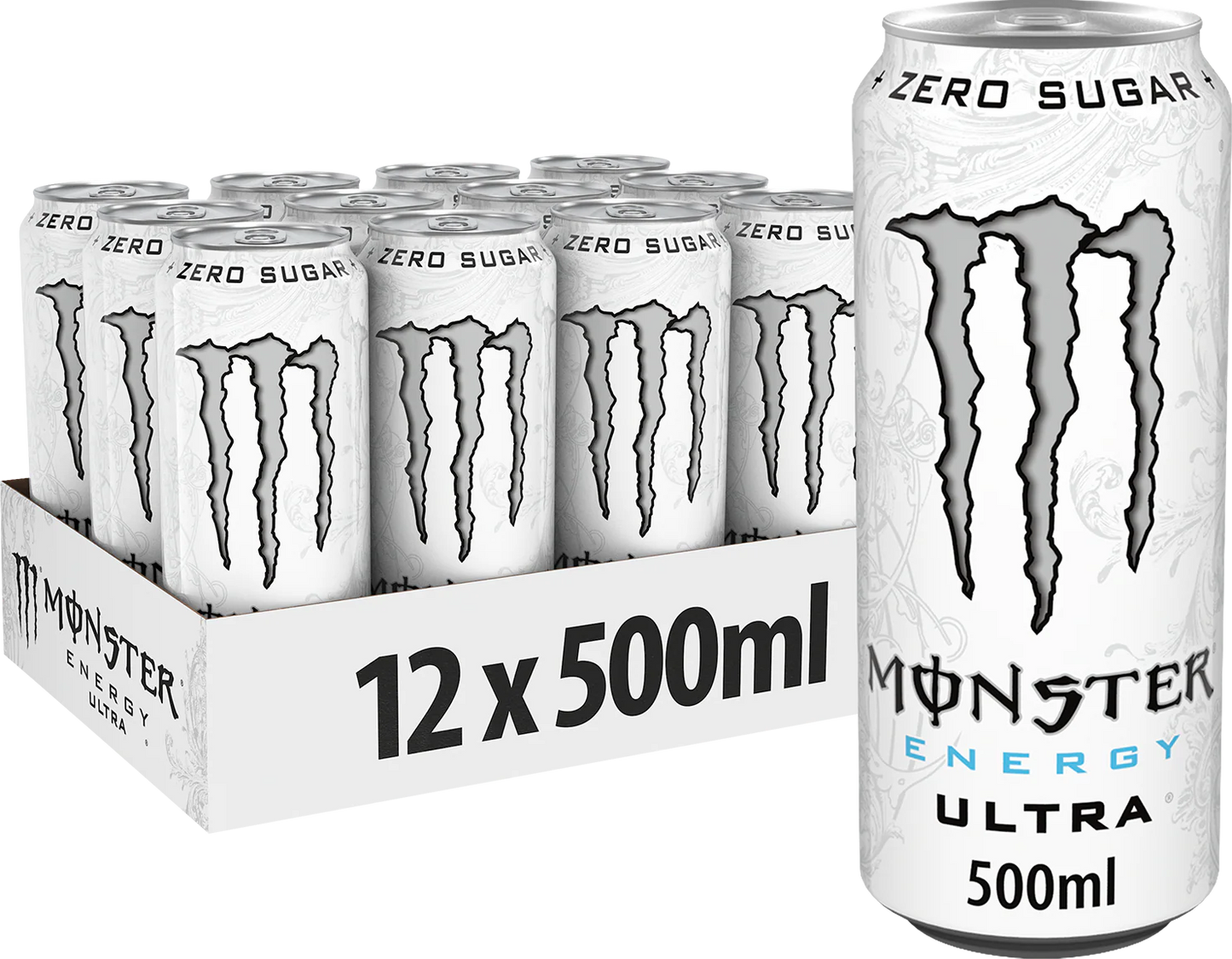 Monster Energy Ultra White