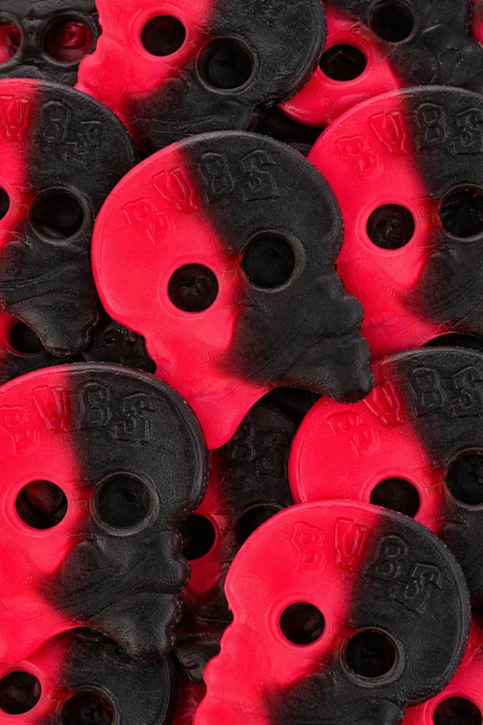 Bubs Skull Jelly Raspberry