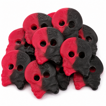 Bubs Skull Jelly Raspberry