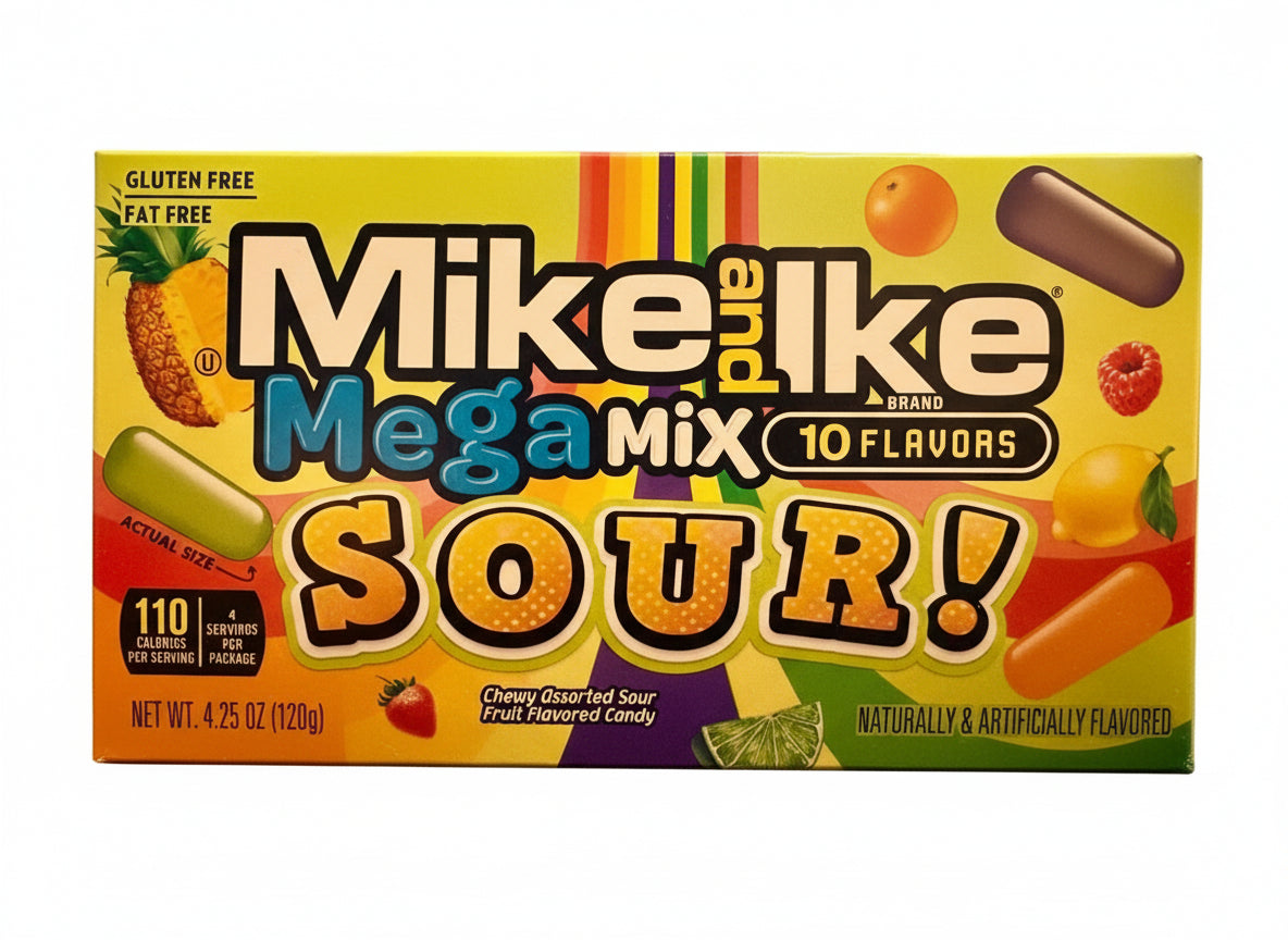 Mike and Ike Sour Mega Mix