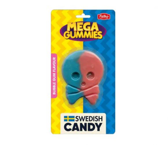 Mega Gummies Swedish Skull 120 gr