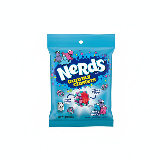 Nerds Gummy Clusters Very Berry (85 gr)